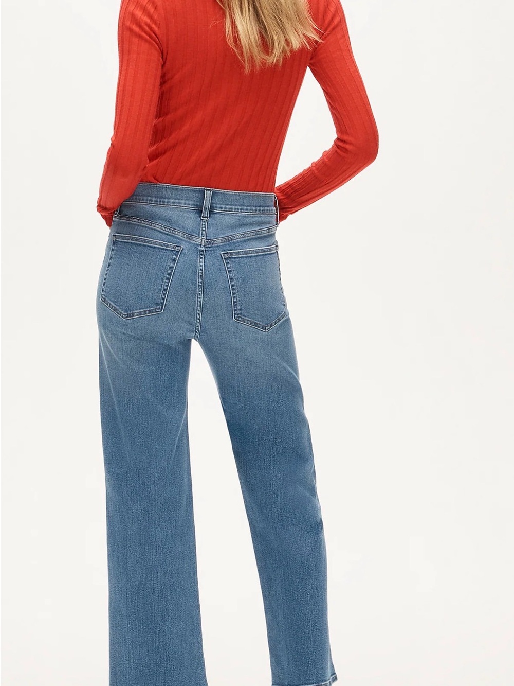 J. Crew Blue Flare-Leg Jeans